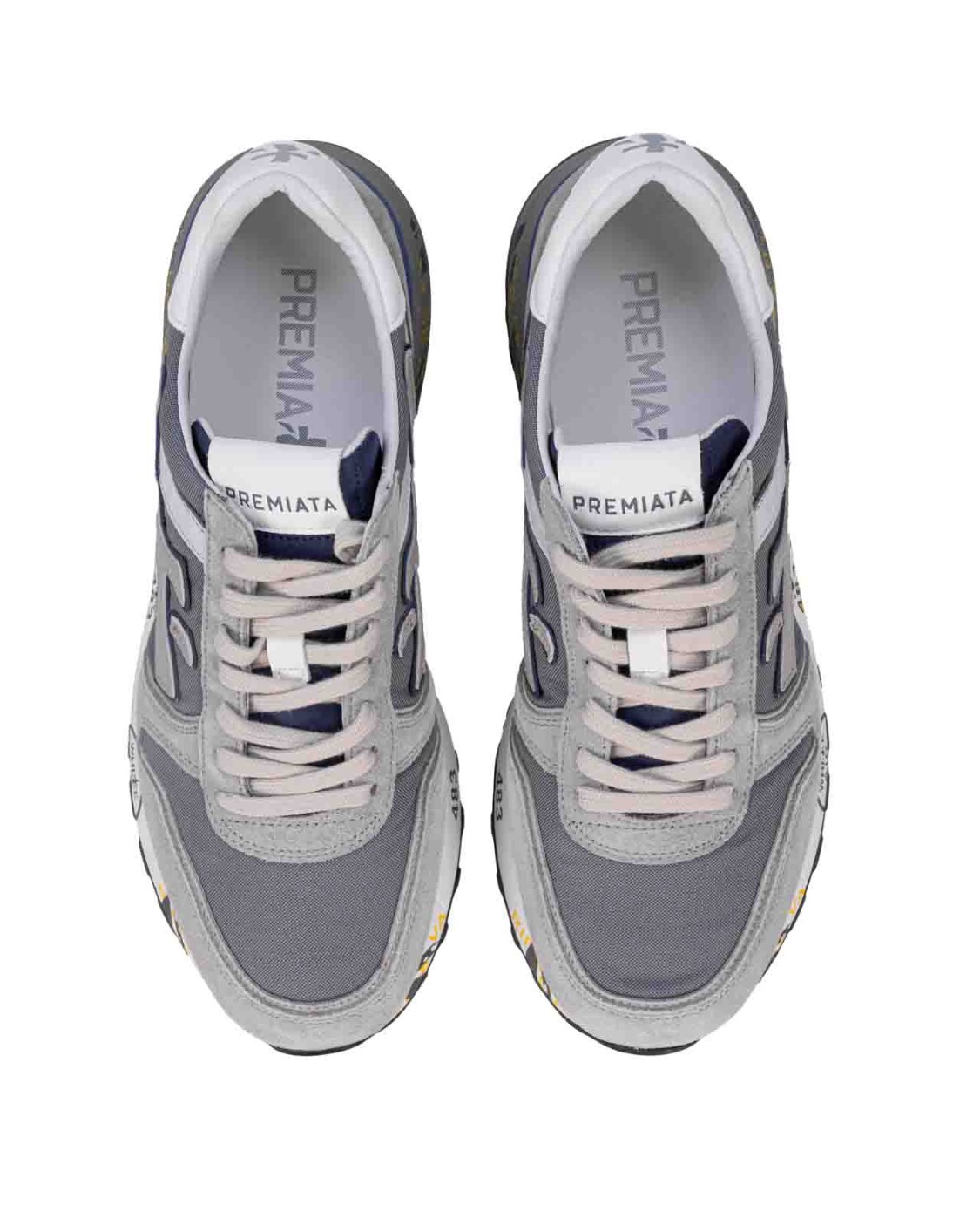 shop PREMIATA Saldi Scarpe: Premiata sneakers "MICK".
Brand Logo.
Suola ergonomica.
Composizione tomaia: 45% Pelle di vitello 55% Poliammide.
Suola: 65% EVA 5% TPU (PLASTIC MATERIAL) 30% RUBBER.
Made in Vietnam.. MICK-6611 number 3669671